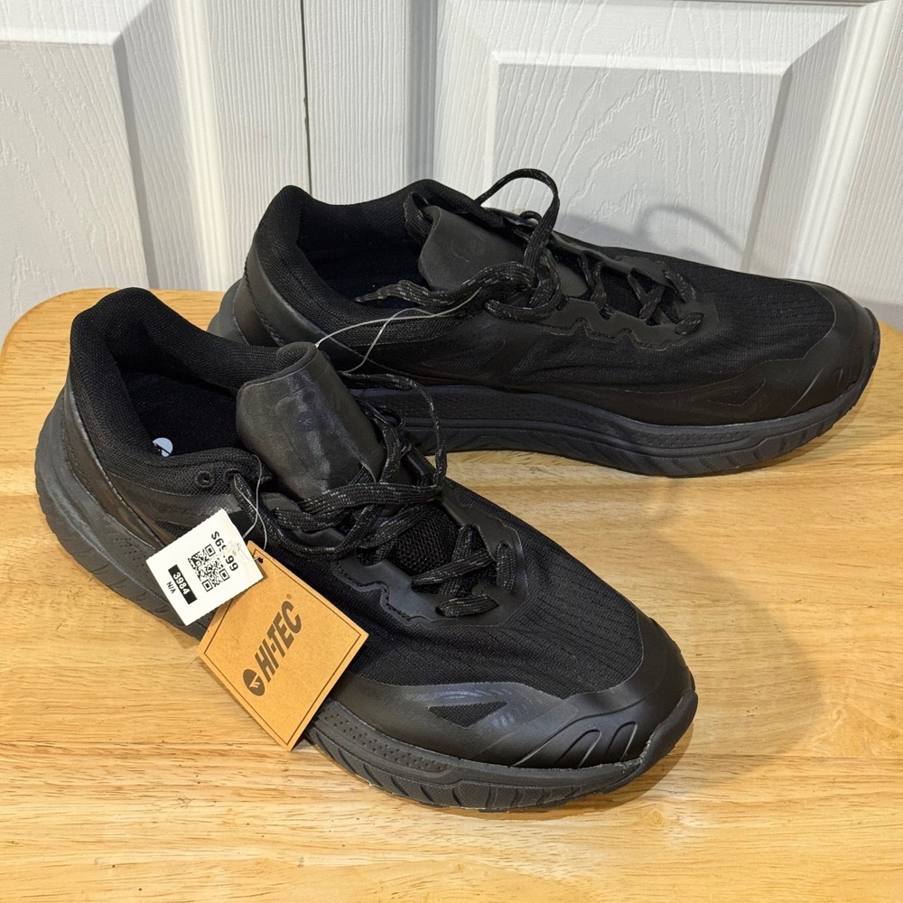 Hi-Tec Catalina Trail WP Mens Black Hiking Shoes Waterproof Sneaker CH80298M-BBZ